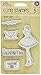 Prima Marketing Julie Nutting Mixed Media Cling Rubber Stamps, 4-Inch by 6-Inch, Love Day