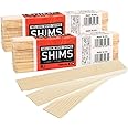 Nelson Wood Shims 8" 12 Pack - Kiln Dried Wood - Set of 2 (Total 24 Shims)