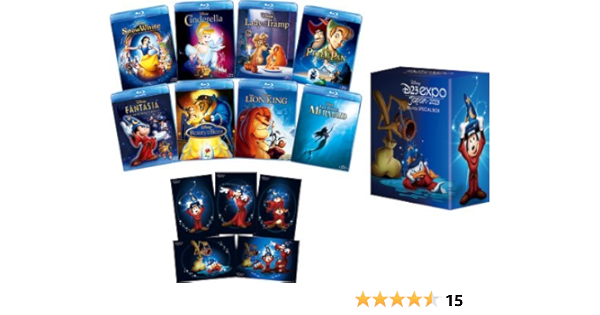 Amazon Com D23 Expo Japan開催記念 ディズニー ブルーレイ スペシャルbox 期間限定 Blu Ray Movies Tv