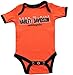 Harley Davidson Born To Ride Baby Boys Infant Creeper, Orange (9-12 Months)