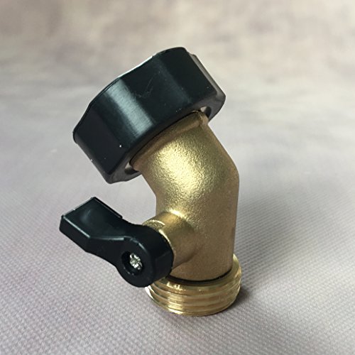 image for SOMMERLAND A1003 Heavy Duty Brass Gooseneck Garden Water Tap Garden Ho