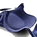 Nature Women's Essentials Deep U Multi-Way Push Up Convertible Plunge Bra - (Black 34D)