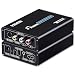 Tendak 3RCA AV CVBS Composite & S-Video R/L Audio to HDMI Converter Adapter Support 720P/1080P with 3RCA S-Video Cable for NES SNES N64 PS2 PS3 HDTV