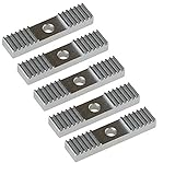 LEZHI 5pcs 2GT Timing Belt Aluminum Gear Clamp Mount Block Pack