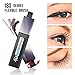 4D Silk Fiber Lash Mascara, Waterproof Mascara 180 Degree Flexible Brush Curling Lashes,Natural Thick Thickening and Lengthening Mascara, Long Lasting Charming Eye Makeup