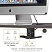 Headphone Stand with USB Hub COZOO Under Desk Headset Hanger Mount Dual Hook Holder with 3 USB Ports(usb3.0+usb2.0) and 3.5mm Jack AUX Port(Audio/Mic) External Sound Card for Gamer, DJ Earphonethumb 2