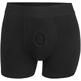ANNUO Strap Panties Strapless Underwear Briefs for Women Men