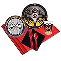 Racecar Racing Party Supplies - Party Pack for 24 Guests