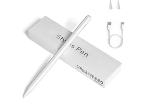 JXYHMY Stylus Pens for Touch Screens, Universal Fine Point iPad Pencil with Magnetic Adsorption Compatible with iPhone/iPad/Samsung/Android/Tablet & Other Touch Screens (White)