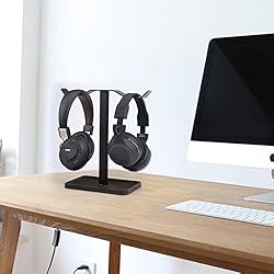 [Super Stable] Neetto Dual Headphones Stand for