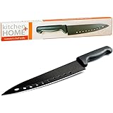 Kitchen + Home Non Stick Sushi Knife - The Original 8 inch Stainless Steel Non Stick Multipurpose Chef Knife