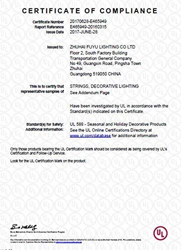 roof-bolter String Lights,Indoor/Outdoor Decoration Lights String Light LED Fairy Lights for Bedroom Garden,Wedding,Xmas Party (100led 32.5feet/10meters) Warm White