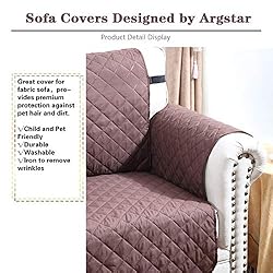 Argstar Reversible Sofa Slipcover for Dogs, Couch