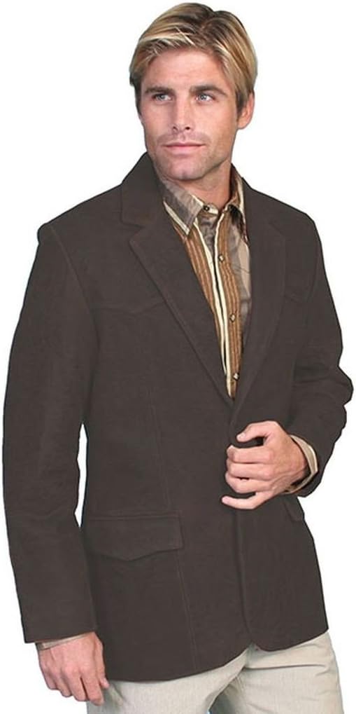 ScullyMen's Western Leather Blazer - 602-63
