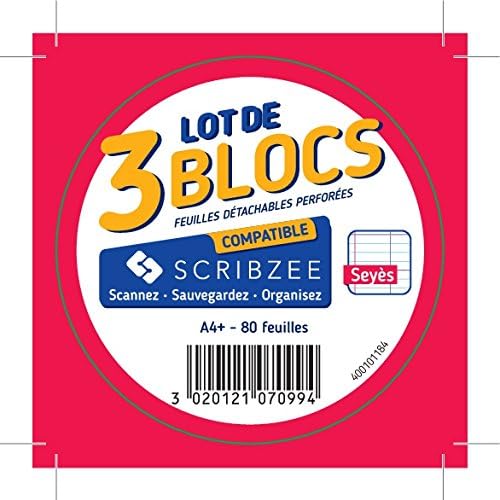 Oxford Scolaire 100107099 Notepads 210 x 315 160 Pages 80 g Pack of 3 Stapled Perforated, Orange - Image 3