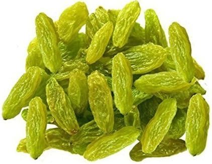 3 Pound (1362 grams) Dried grapes green color Grade A from Xinjiang (新疆葡萄干绿色)