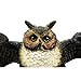 Michael Carr Designs 80052 Great Horned Owl with Spread Wings Outdoor Statue