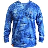 Guy Harvey Legend Camo Long Sleeve Performance Shirt