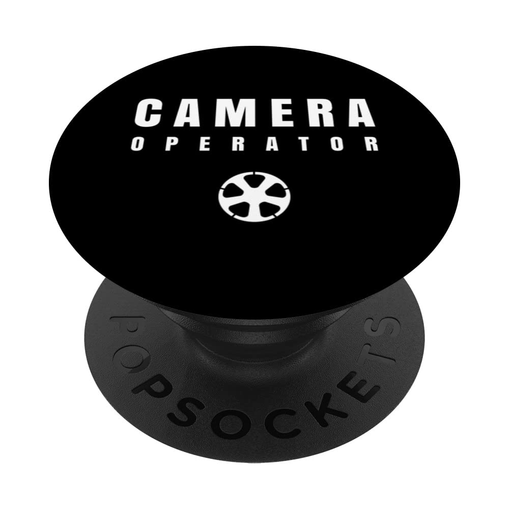 Camera Operator Filming Camerawoman Cameras Cameraman PopSockets Swappable PopGrip