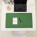 Desk Mat Desk blotter, Ashipher Mouse pad Protector (Green)