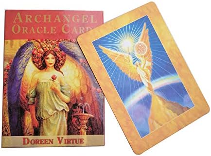 Magic Archangel Oracle Cards Earth Magic:read Fate Tarot Card Game For Personal Use Board Game A 45-card Deck Archangel Oracle Cards