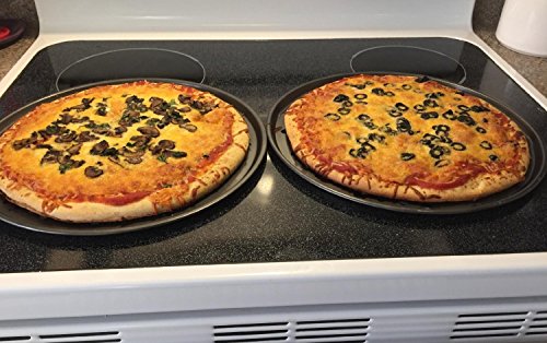 2 Pack+Pizza+Pans+holes+inch