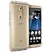 ZTE Axon 7 Clear Case, CoverON [ClearGuard Series] Hard Clear Back Cover with Flexible TPU Bumpers Slim Fit Phone Cover Case for ZTE Axon 7 - Clear