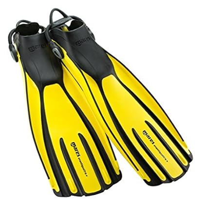 Mares Flossen Avanti Quattro Plus Regular Flipper mit Trageriemen – Gelb/Ryl von Mares