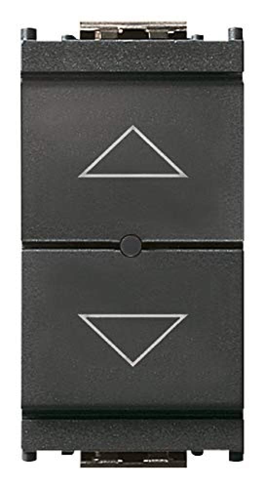 Vimar 16494 Idea View Wireless Connected Control with Relay Output, for Roller shutters with Adjustable slats, Remote Control, Dual Technology Bluetooth 5.0 and Zigbee 3.0