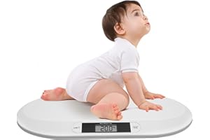 KWCWB Baby Scale,Digital Baby Scale Weight All Family, Weighing Newborn Wiggly Babies, Pets, Cat and Dog