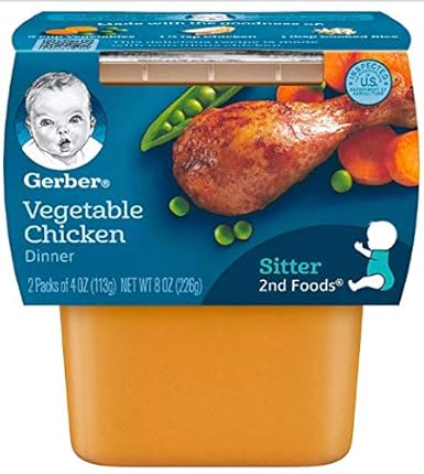 gerber chicken baby food