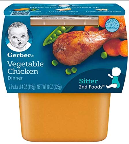 gerber chicken baby food