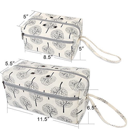 4 Storage+Portable+Knitting+Crochet+Accessories
