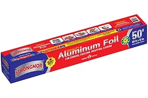 Strongmor Aluminum Foil Heavy Duty 50ft X 12in