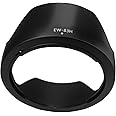 EW-83H Lens Hood Shade for Canon EF 24-105mm f/4L is USM(Not for is II USM),HUIPUXIANG 77mm Digital Tulip Flower Lens Hood Black