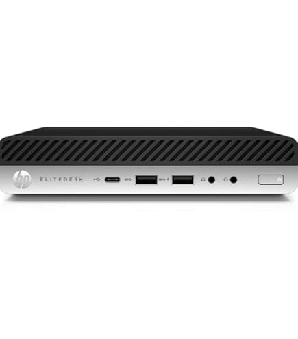Amazon.com: HP EliteDesk 800 G4 Mini Intel Core i7 8700T 2.4 GHz