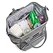Diaper Bag for Dad Girls and Boys - Baby Backpack with Free Changing Pad - Waterproof Maternity Bag Organizer for Girls - Large Capacity Nappy Tote Stylish and Durable for Men and Women -Grey