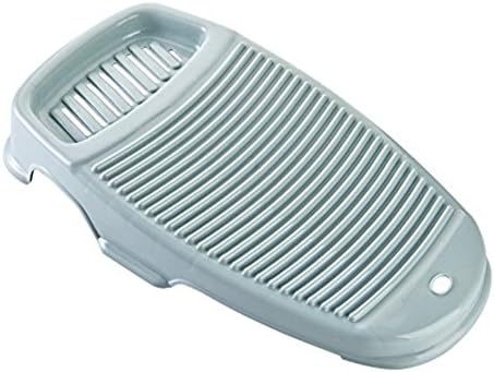 Little Less Thickened plastic rubbing board home creative anti-slip laundry board with soap box large laundry washboard blue