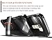 LG K7 Case, LG Tribute 5 Case, LG Treasure Case, Nznd [Shield Carbon Fiber] Hybrid Armor with Holster Locking Belt Clip Combo Case - Black