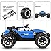 allcaca Remote Control Car Terrain RC Cars 2.4GHz High-Speed Electric Remote Control Off Road Monster Truck, 1/16 Scale RC Off-Road Vehicle 4WD RC Stunt Car for Kids, Blue