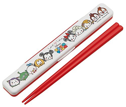 Skater Disney Chopsticks 18cm Love Love Tsum Tsum ABC3