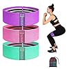Fabric-Resistance-Bands-Set--Non-Slip-Booty-Bands--3-Levels-Workout-Bands-for-Women-Legs-and-Butt-Glute-Thigh-Squat-Hip-Circle--Exercise-Bands-for-Home-Gym Fabric Resistance Bands Set – Non Slip Booty Bands – 3 Levels Workout Bands for Women Legs and Butt, Glute, Thigh, Squat…