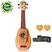 Satisfounder 17 Inch Kids Guitar Ukulele Toys 4 Strings Ukeleles for Kids Mini Toddler Musical Instruments Educational Learning Toy for Kids Baby Boys Girls