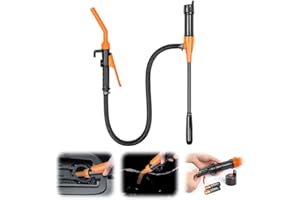 HOAIME Portable Power Battery Pump, 2025 Upgraded Hand Fuel Transfer Pump, Gas Pump for Gas Can, Siphon Pump Gas Can Pump Battery Operated Diesel Water Transfer (1 Pc)