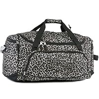 Pacific Coast Signature Medium Travel Duffel Bag, Leopard Dense