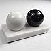 Acu-Balls Chinese Health Medicine Marble Baoding Stress Balls with Stand - Stone Massage Therapy Hand Exercise