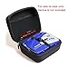 Hermitshell Hard EVA Protective Travel Case Carrying Bag for EPAuto 12V DC Auto Portable Air Compressor Pump w/Digital Tire Inflator 100 PSI Preset Pressure Shut Off Gauge Overheat Control