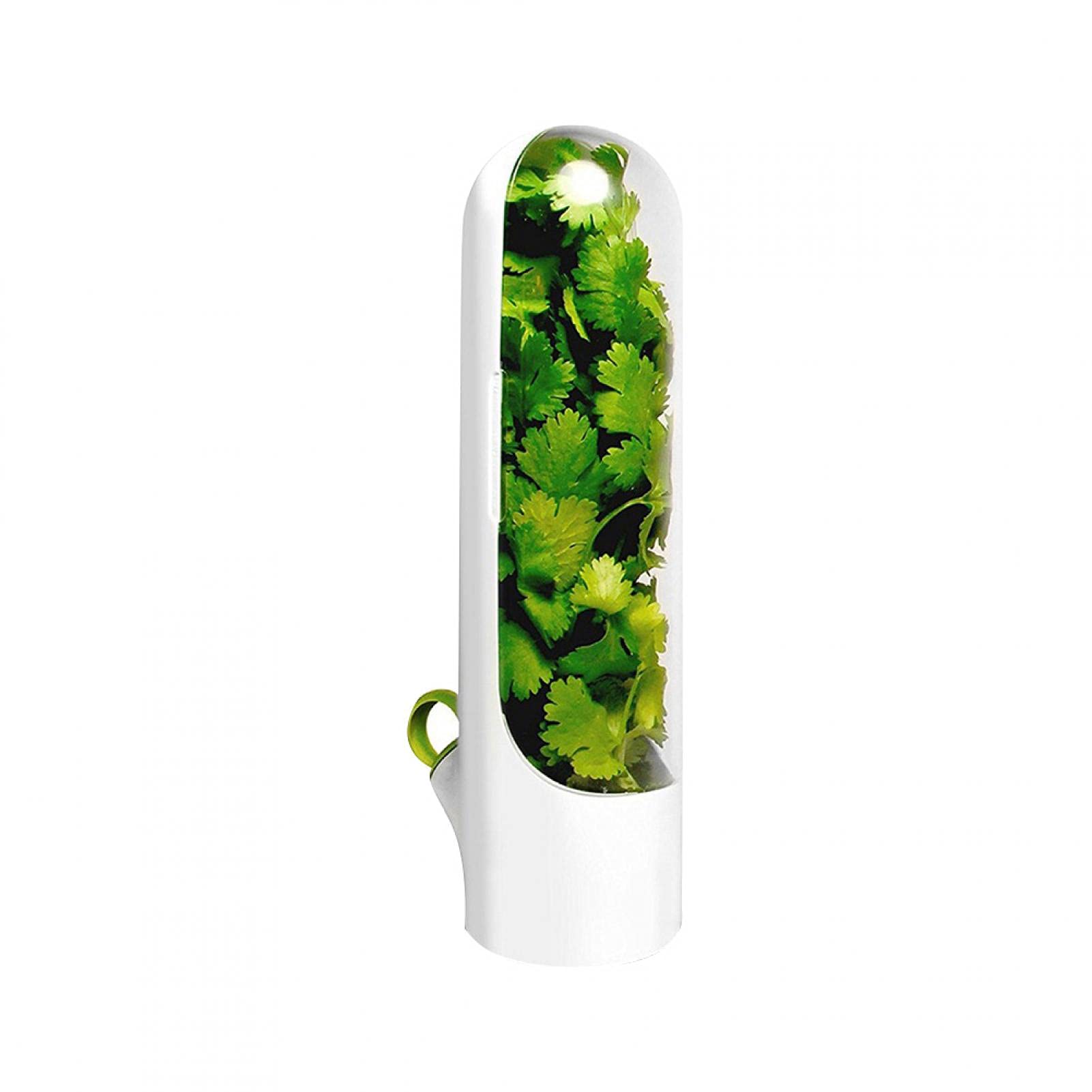 POHOVE Herb Savor Pod Fresh Herb Keeper Saver and Herb Storage Container Keeps Greens of Fresh Vegetable Preservation Bottle Keep-Fresh Cup for Storage Cilantro,Mint,Parsley,Asparagus