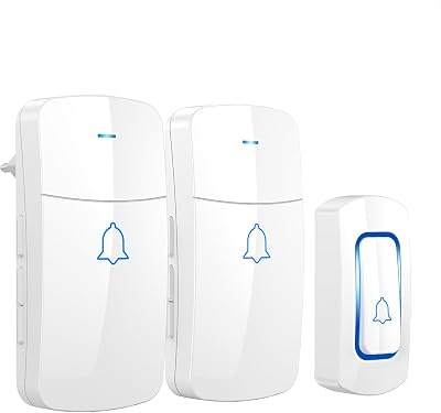 AVANTEK Wireless Doorbell 1300 ft Long Range 52 Melodies IP55 115 dB