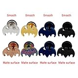 Stainless Steel Mens Womens Batman Pattern Stud Earrings Bonnie